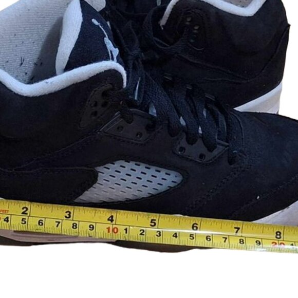 2021 Nike Air Jordan 5 Retro Moonlight Oreo White Black CT4838-011 Mens Size 5.5 main image 12